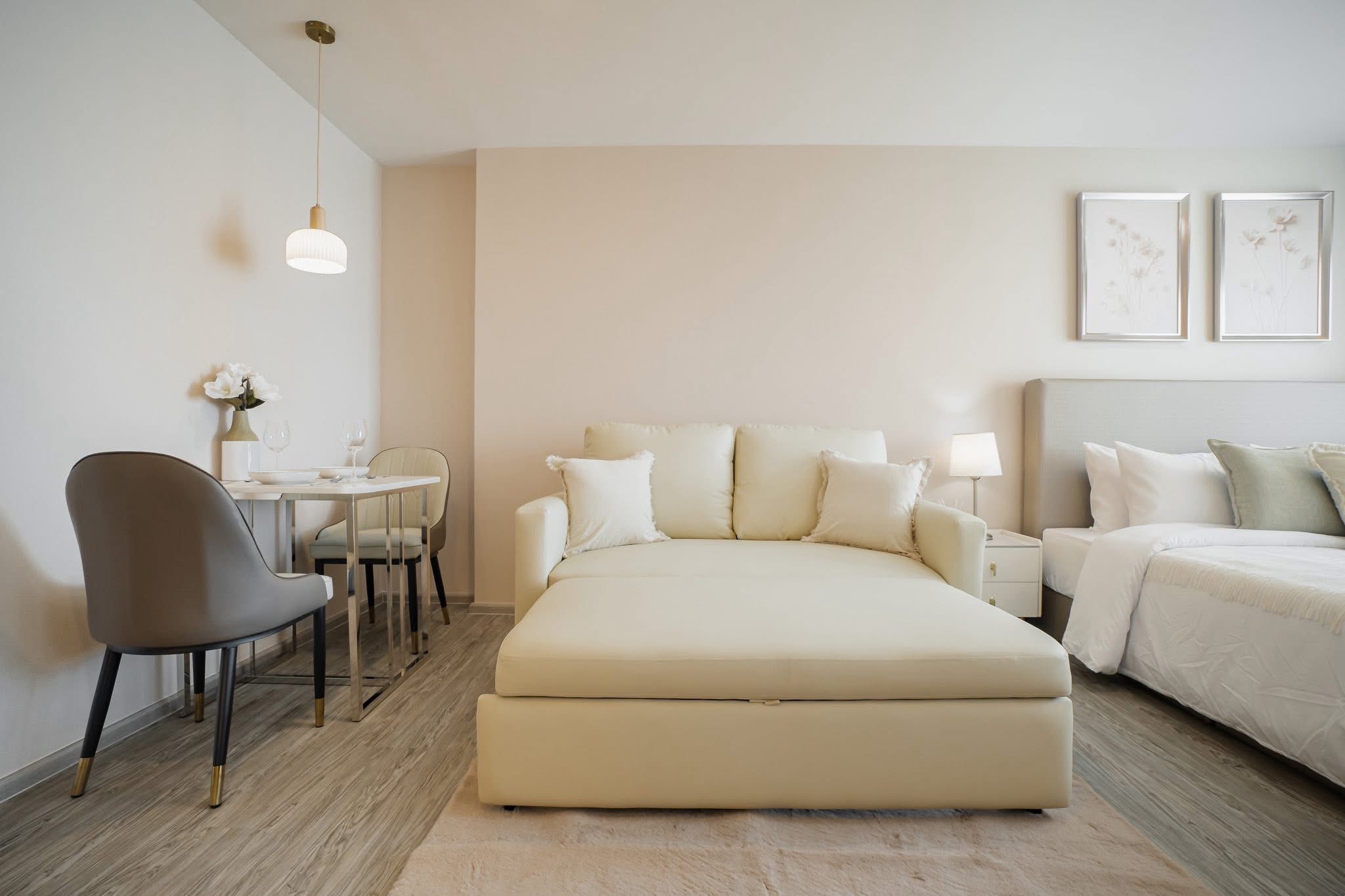 ให้เช่า ตึกB ชั้น 31 วิวแม่น้ำ เตียง6ฟุต Sofa Bed ห้องใหม่ พร้อมเครื่องนอน detail 2